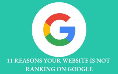 11 Reasons Your Website is Not Ranking on Google