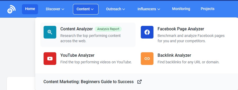 BuzzSumo Content Analyzer